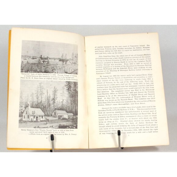 The Cordwood Limited by Hearn & Wilkie 1966 Victoria and Sidney Railway History - Picture 4 of 7